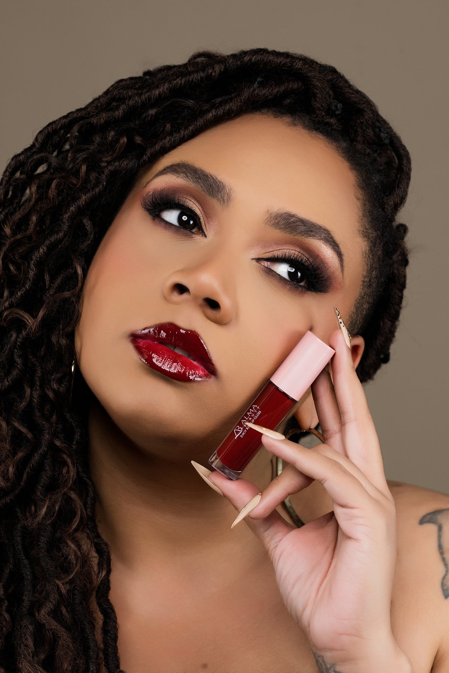 CEDDO -SPICY RED  Juicy Kiss Lipgloss